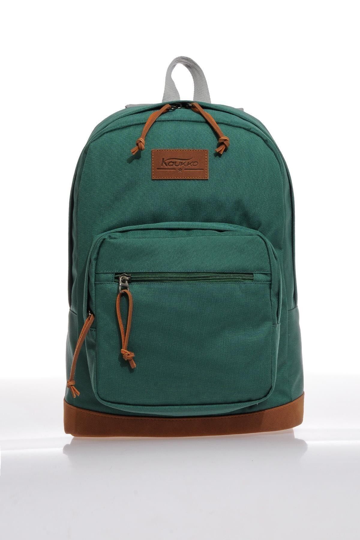 KAUKKO K1055 Haki Unisex Sırt Çantası