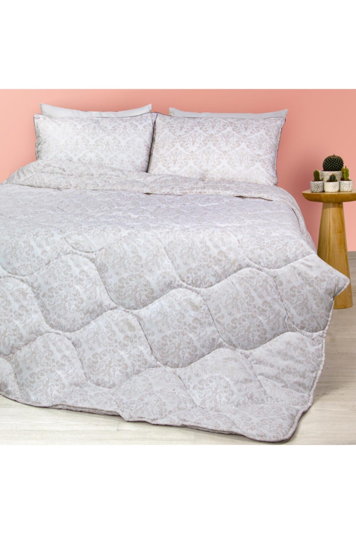 Homedius Perla Yorgan Damask Desenli