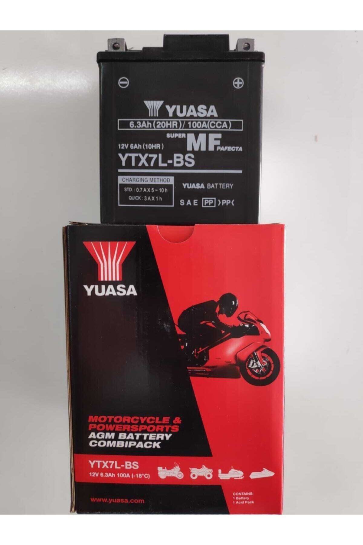 Yuasa Dylan 150 Ytx7l-bs 12 V 6 Amper Motosiklet Akü