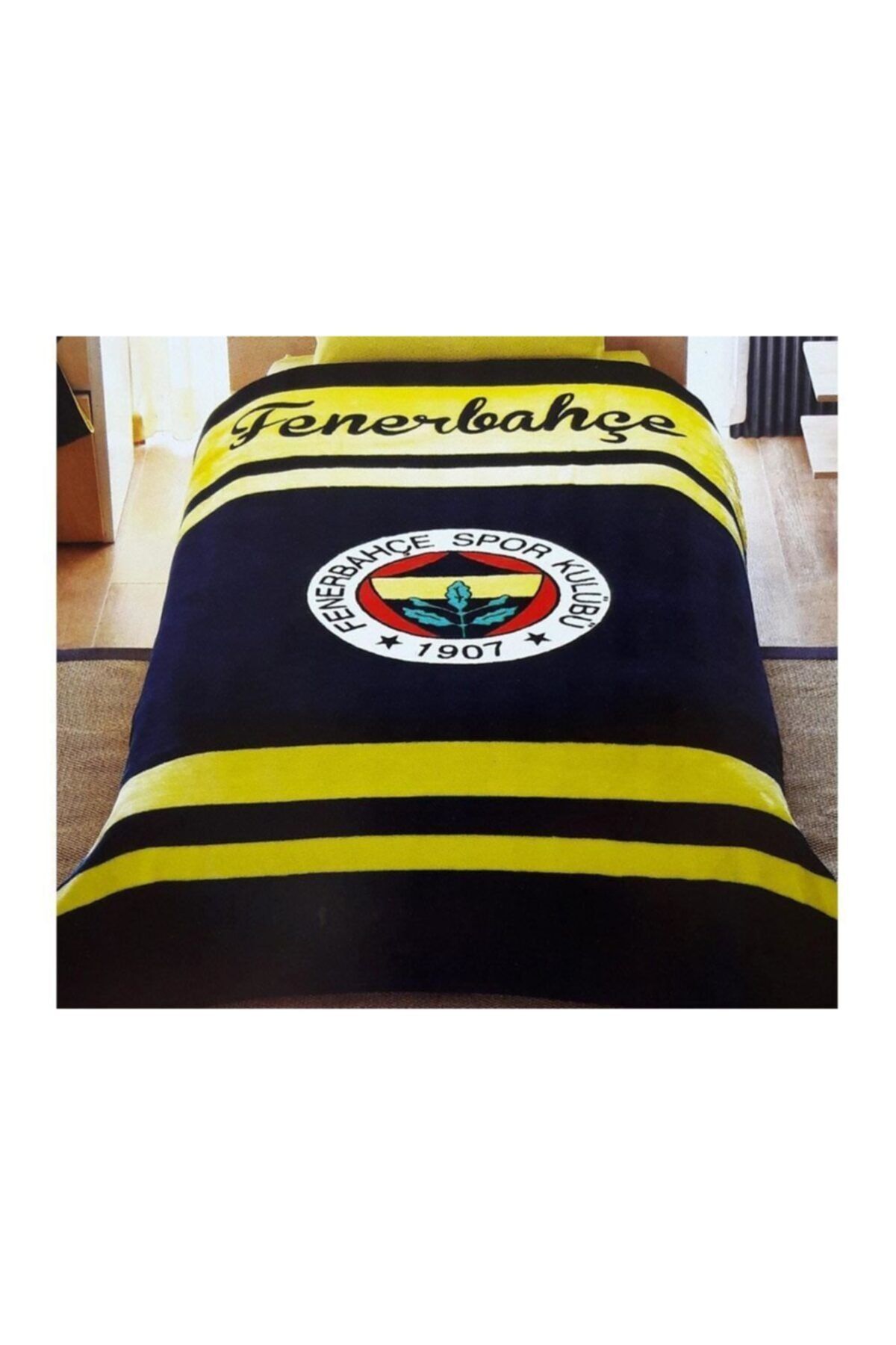 Fenerium Fenerbahçe Lisanslı Tek Kişilik Battaniye