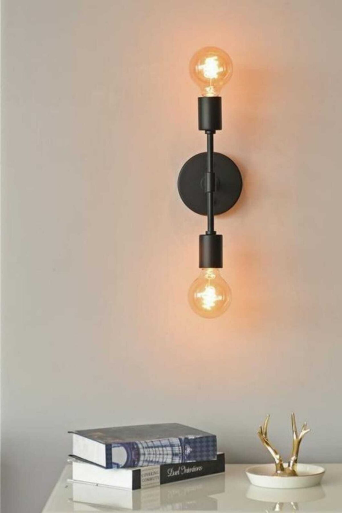 BSA LIGHTING Anka 2`li Siyah Aplik