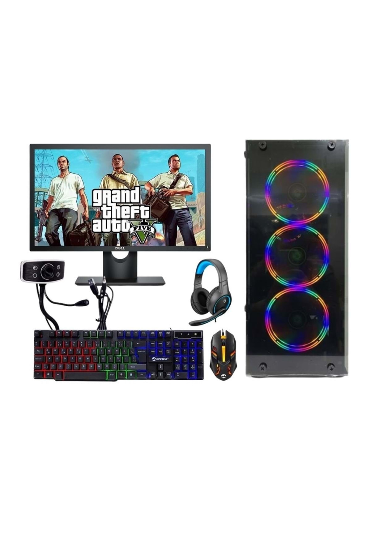 Escapelock Intel I5 4590 16gb 240gb Ssd 500gb Hdd Rx 550 23.8\