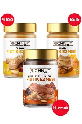 3'lü Paket Fıstık Ezmesi (3 Adet X 300 gr) Image 0