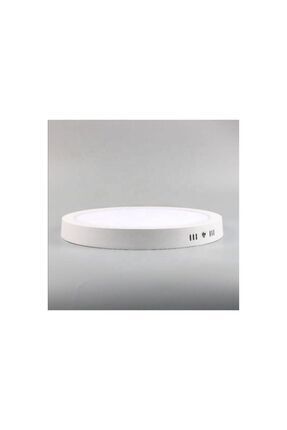 Sıva Üstü Avize 24 Watt Panel Yuvarlak Led Tavan Armatürü Panel Komple Standard 6500k Beyaz Image 0