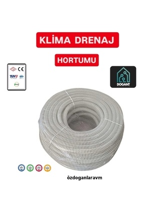 Klima Su Tahliye Hortumu 10 Metre Drenaj Hortum 5/8 Ve Hortum Birleştirme Aparatı Image 0