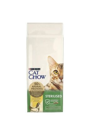 Purina Tavuk Etli Kısırlaştırılmış Kedi Maması 15 Kg Image 0