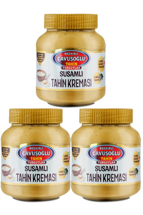 Çavuşoğlu Susamlı Tahin Kreması 330 gr x 3 Adet Image 0