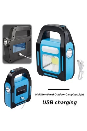 Solar Işıldak Fener Güneş Enerjili Ve Usb Şarj Lamba Kamp Güç Kaynağı Image 0