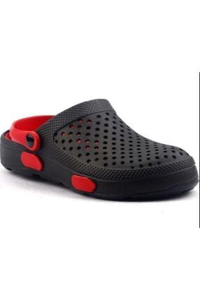 Unisex Siyah-kırmızı Eva Taban Spor Hastane Ve Iş Terlik 9626 Image 0