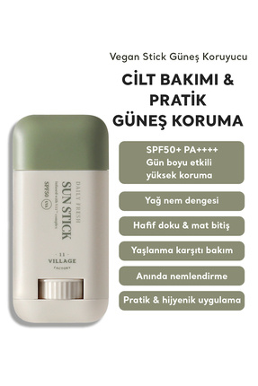 Daily Fresh SPF50+ PA++++ Vegan Stick Güneş Koruyucu 20 gr Image 0