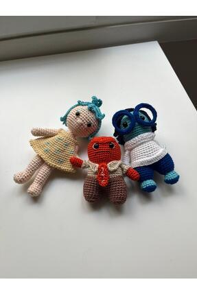 Inside Up (Ters yüz) Oyuncak Figür Seti Amigurumi Image 0