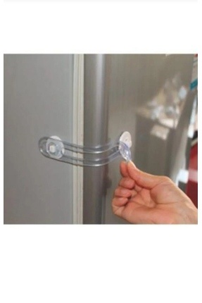 Çocuk Bebek Pencere Kapı Kilidi Emniyet Kilidi Pvc Kilit Dolap Kilidi 1 Adet Image 0