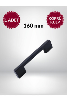 Köprü Plastik 160 Plastik Mm Siyah Mobilya Çekmece Kulp – Dayanıklı Ve Şık Tasarım Image 0