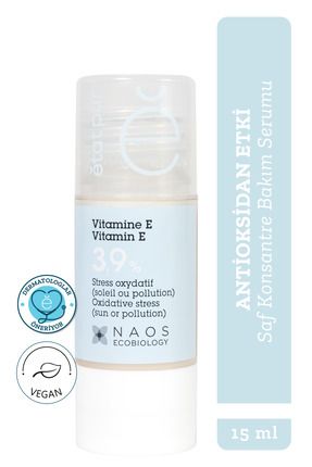Pure Active Vitamin E Antioksidan Etkili Nemlendirici Saf Konsantre Bakım Serumu 15 ml Image 0