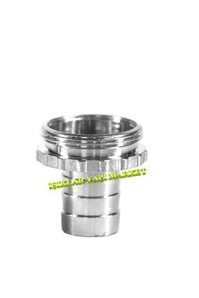 Batarya Musluk Hortum Takma Aparatı-rekor-prinç-dış Ince Dişli -1/2 Hortum Bağlanabilir Image 2