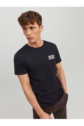 JACK&JONES JJECORP LOGO TEE SS O-NECK NOOS SIFIR YAKA ERKEK T-SHIRT Image 6