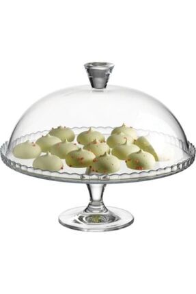 Pasta Kek Fanusu Sunum Tabağı Kapaklı 95200 Image 1