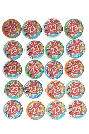 23 Nisan Rozeti - 20 Adet Image 0