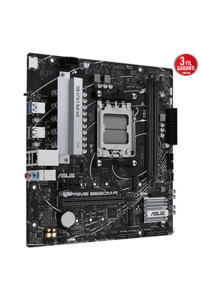 Prime B650M-R DDR5 (7200MHz)OC M.2 HDMI PCIe 4.0 AM5 mATX Anakart Image 2