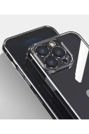 Iphone 14 Pro Uyumlu Şeffaf Silikon Telefon Kılıfı Image 0
