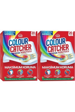 Colour Catcher Renk Koruyucu Mendil 40 Lı Ekonomik Pk (2PK*20) Image 0