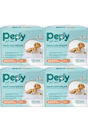 Evcil Hayvan Tuvalet Eğitim Pedi 60*90cm 120 Adet (4PK*30) Image 0