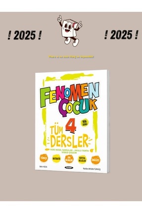 Fenomen Çocuk 4. Sınıf Tüm Dersler Soru Bankası 2025 Image 0