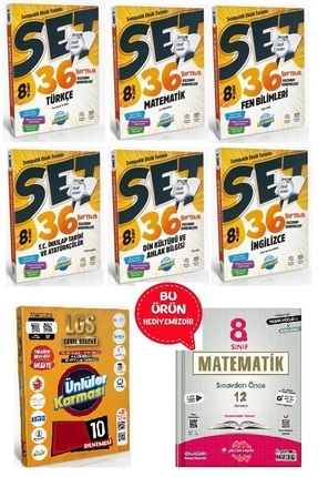 8.sınıf Sempatik 36 Haftalık Deneme Seti - 2025 Lgs Genel Deneme 10 Yayın 10 Deneme Image 0