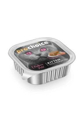 Tavuklu Pate Ezme Yavru Kedi Konserve Maması 100 Gr Image 0