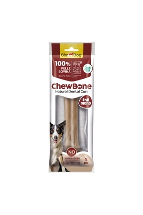 Chew Bones Press Köpek Çiğneme Kemiği 8’’ 150 gr 1li Naturel Image 0