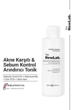 Yağlı Ciltler Için Gözenek Sıkılaştırıcı Ve Akne Karşıtı Tonik 200 ml Image 0