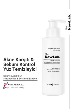Yağlı Ve Akneye Eğilimli Ciltler Için Temizleme Jeli 200 ml (%0.5 SALİCYLİC ACİD, NİACİNAMİDE) Image 0