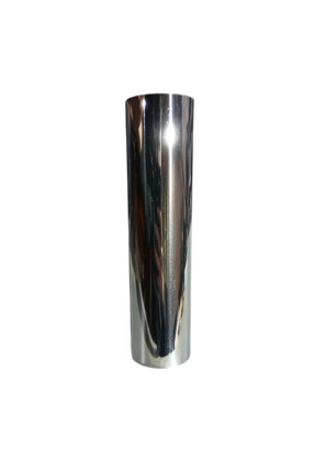 51mm Düz Krom Boru Paslanmaz Çelik Egzoz Çıkışı 20 cm Image 0