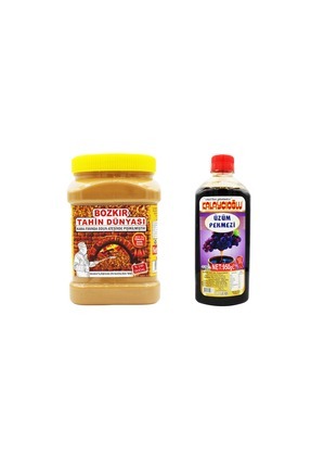 Mp - Btd Kepeksiz Tahin 935 Gr. - Üzüm Pekmezi 950 Gr. Image 0