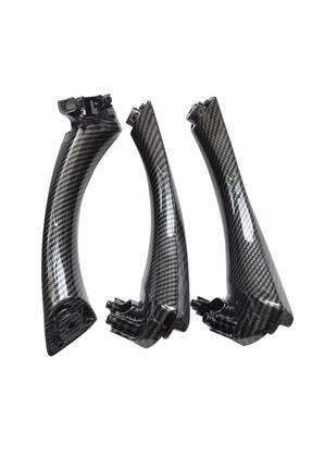 Bmw E90 Kapı Tutamak Seti 6Parça Karbon Fiber 2005-11 51417230850 Image 0