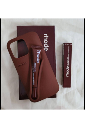 FİŞNE İLETİŞİM IPHONE 15 PROMAX UYUMLU RHODE KILIF (KAHVERENGİ) Image 0