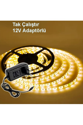 Şerit Led Adaptörlü Tak Çalıştır Mutfak Dolabı Ledi Image 0