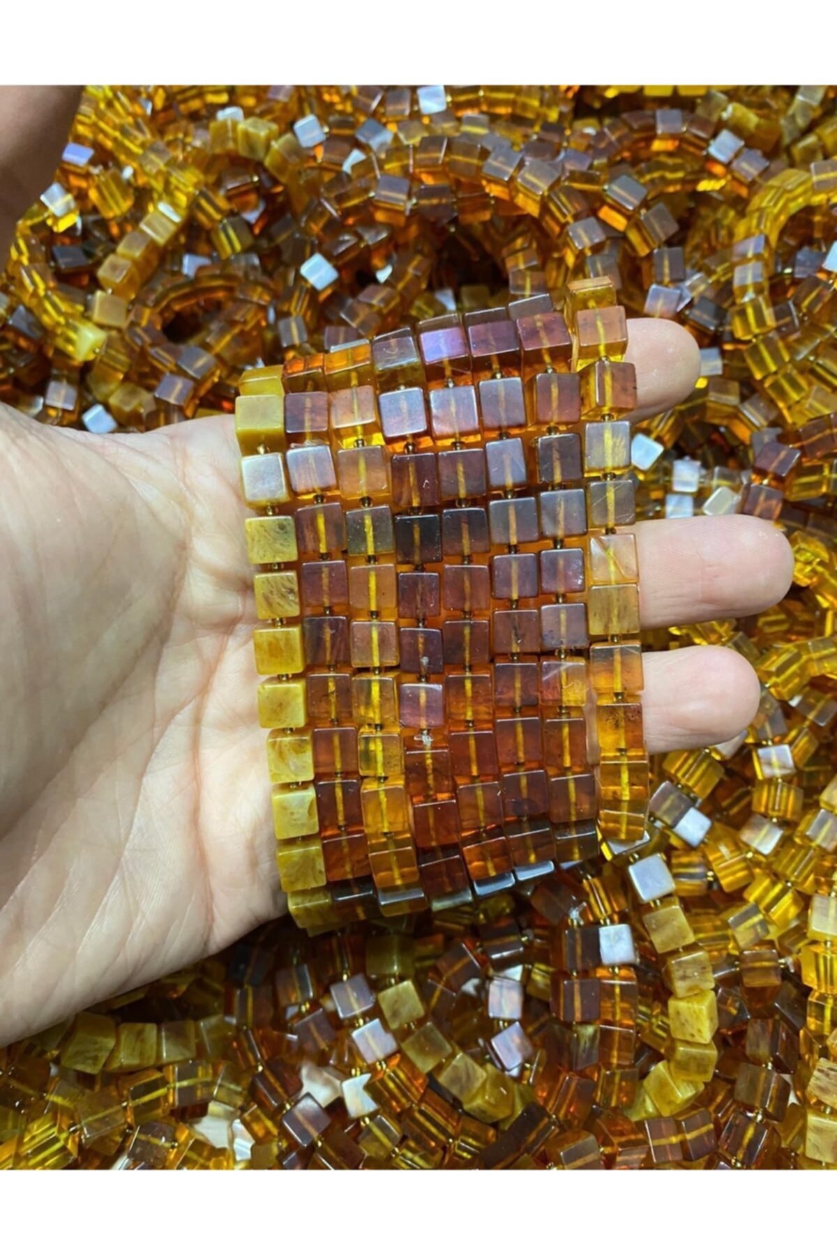 Budakoğulları Damla Kehribar Bileklik