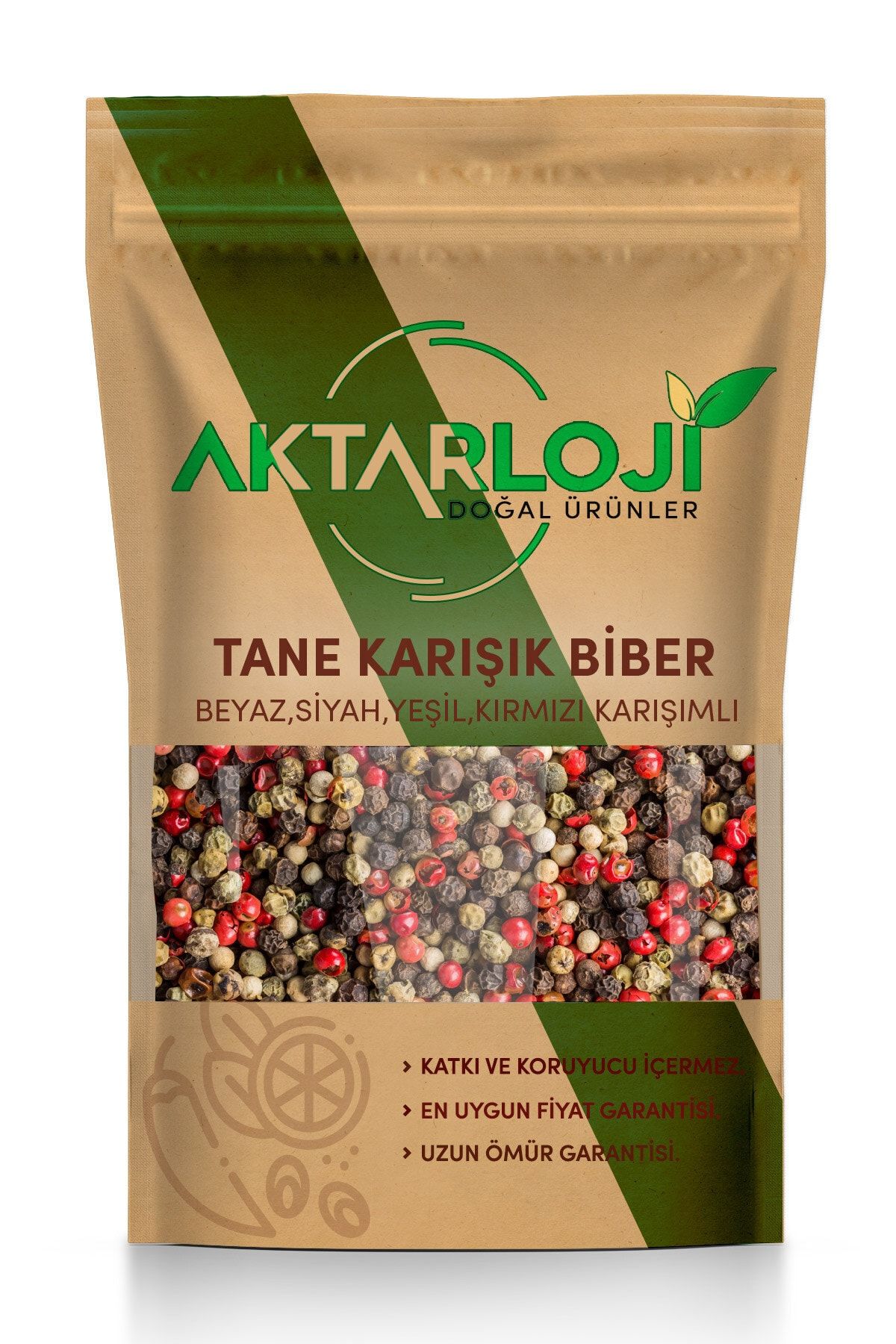 aktarloji 2 kg 4 Renkli Karışık Tane Karabiber