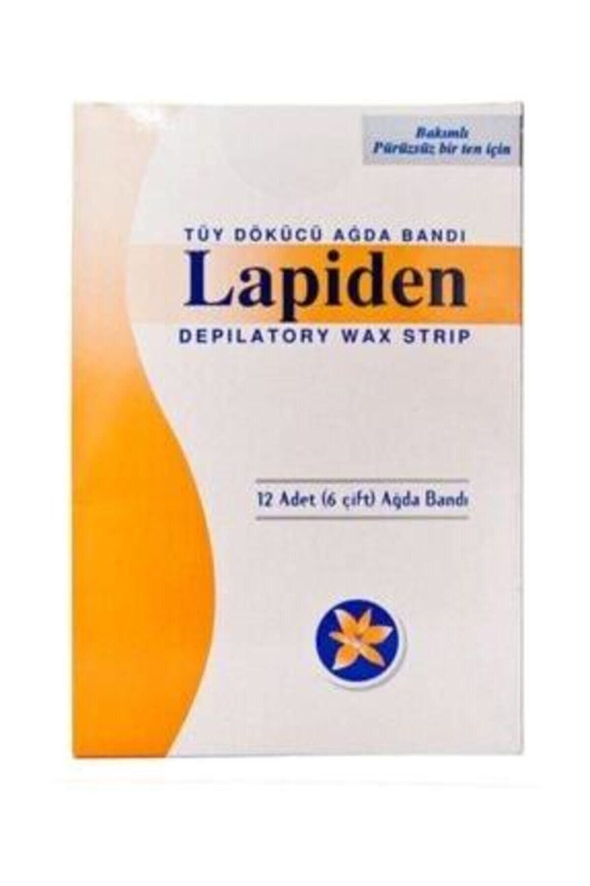 Lapiden Vücut Için Ağda Bandı 12'li