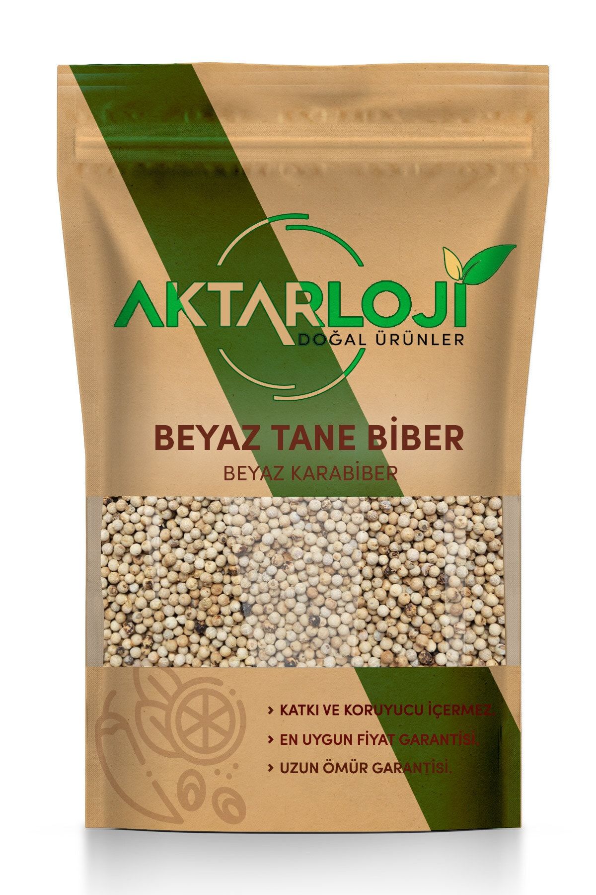 aktarloji 1 kg Tane Beyaz Biber ( Beyaz Karabiber )