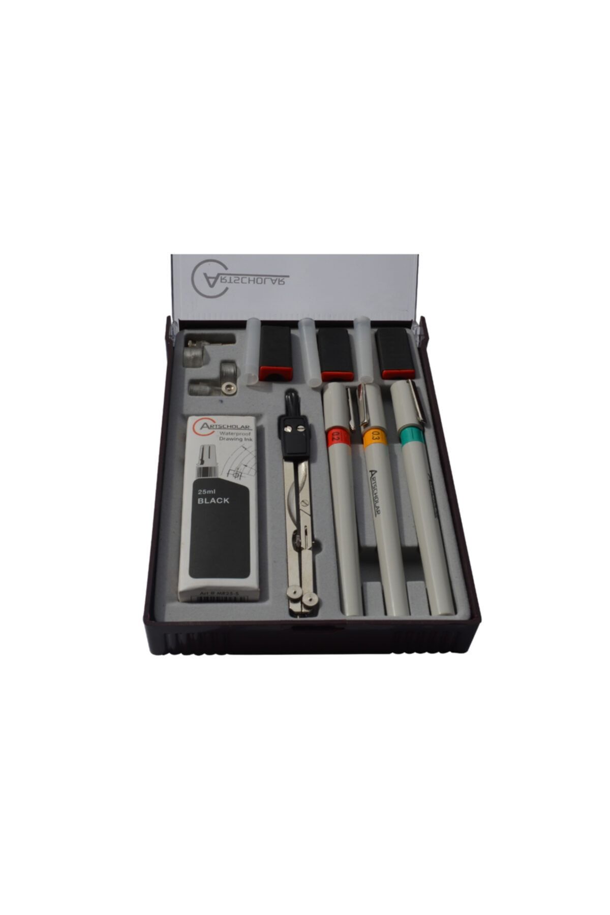 Artscholar Rapido Set - Rapidograph Teknik Çizim Kalem Seti (rp3set)