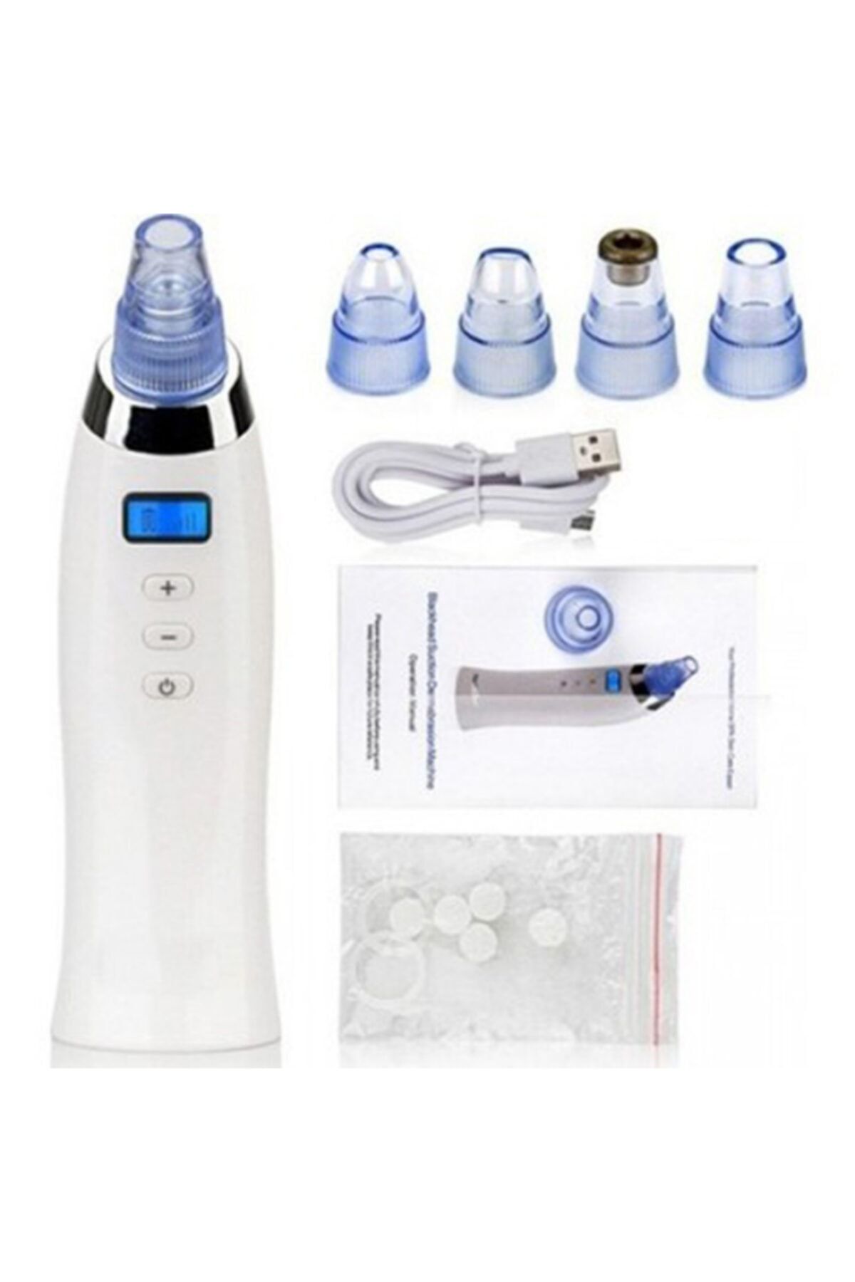 akkayashop Comedo Suction Vakumlu Siyah Nokta Temizleme Cihazı Cilt Bakım