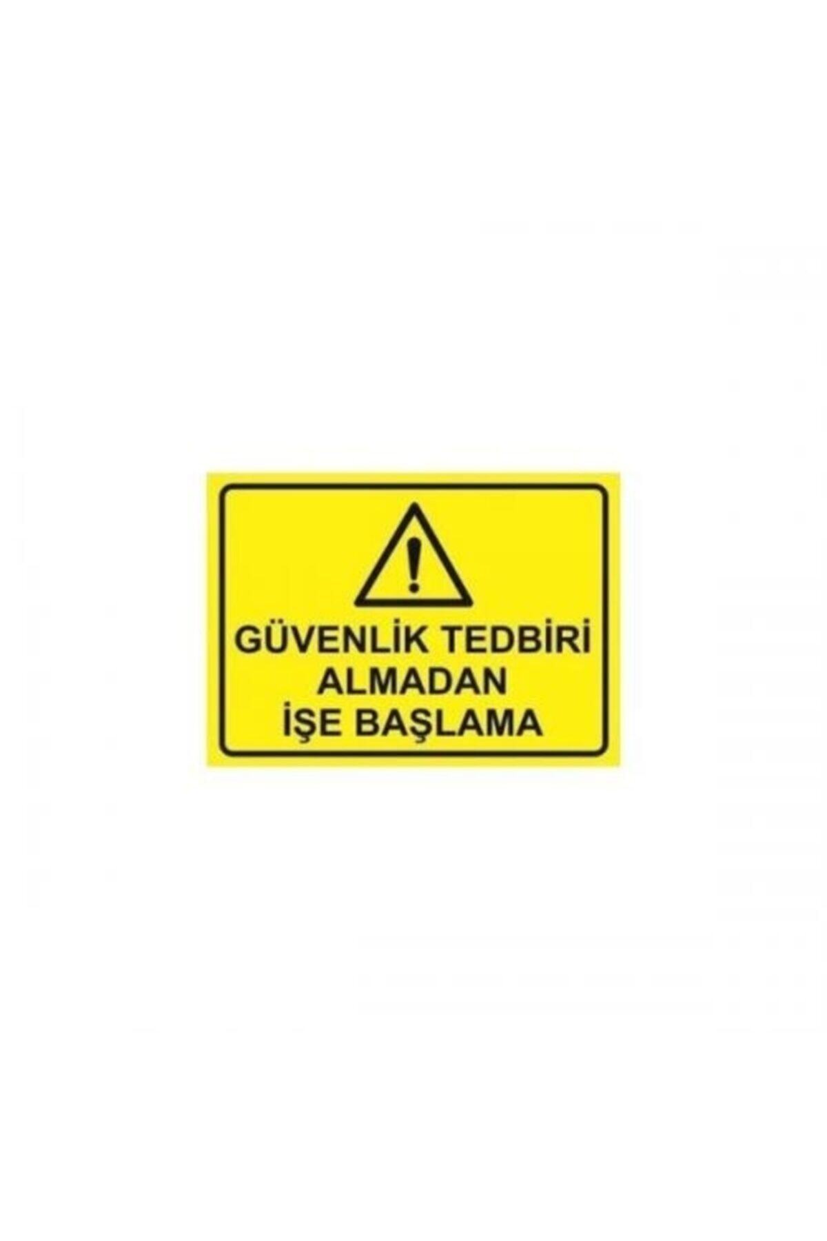 KKDAVM Lev101 Iş Güvenliği Ikaz Levhası