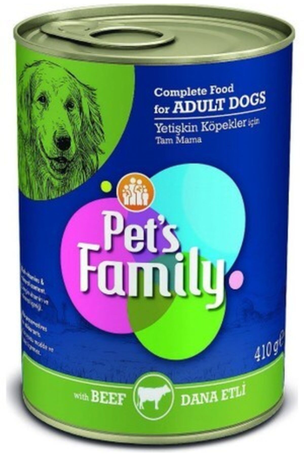 Pets Family Dana Etli Köpek Konservesi 510 Gr