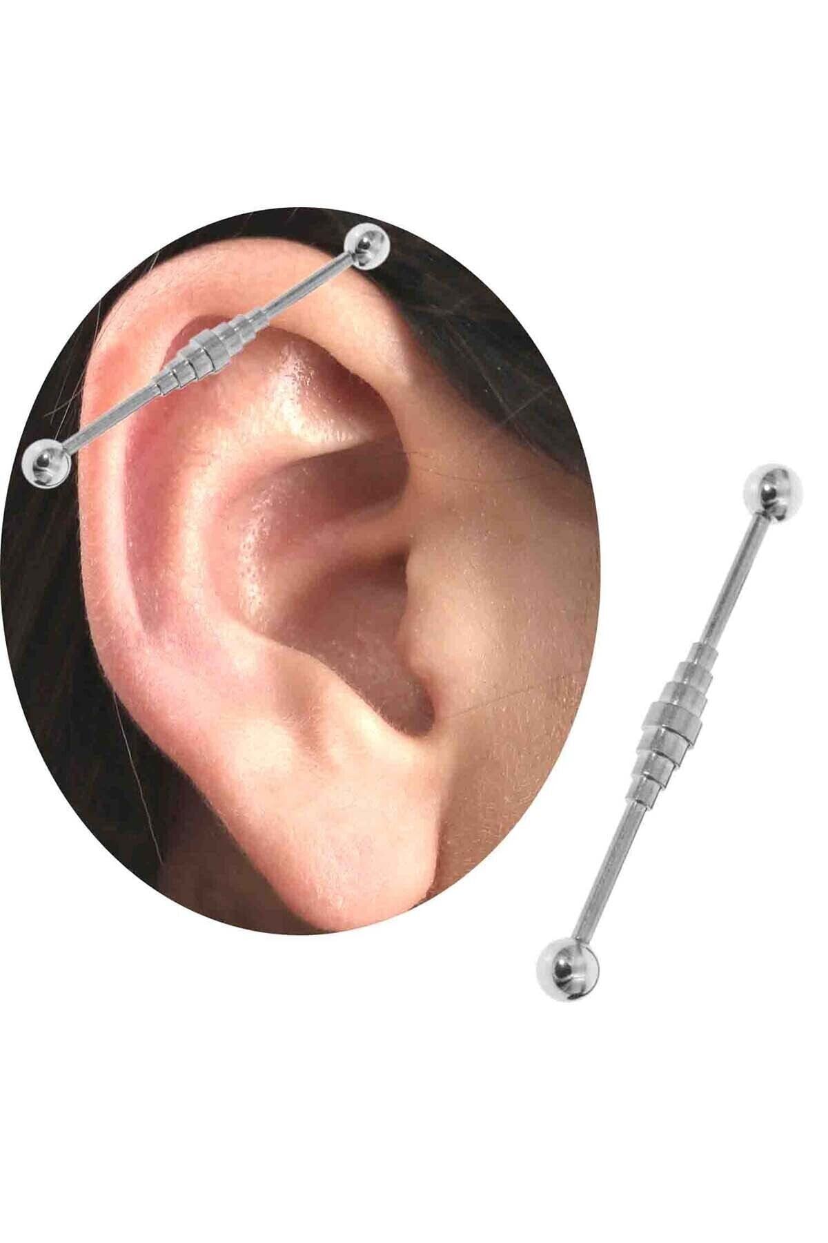 Cadının Dükkanı Toplu Prizmatik Industrial-kıkırdak-köprü Piercing