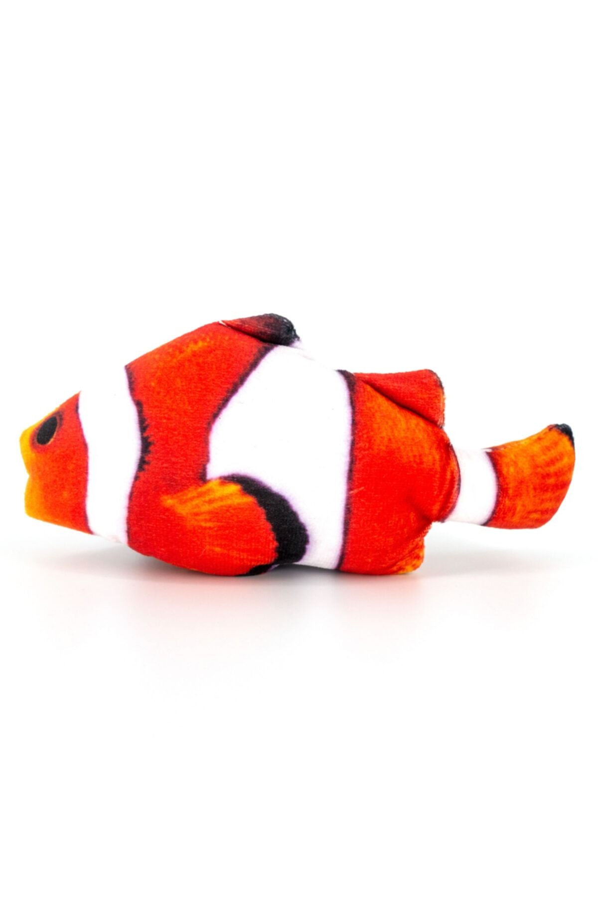 Dilekita Kedi Oyuncağı - Kedi Otu (CATNİP) Içeren Peluş Balık Hareket Etmez (NEMO - PALYAÇO BALIĞI) - 20 Cm