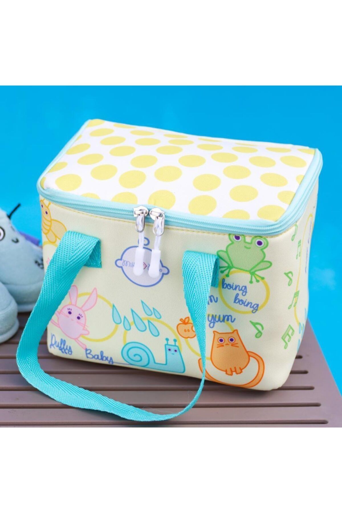 Milk & Moo Isı Yalıtımlı Beslenme Çantası Sarı