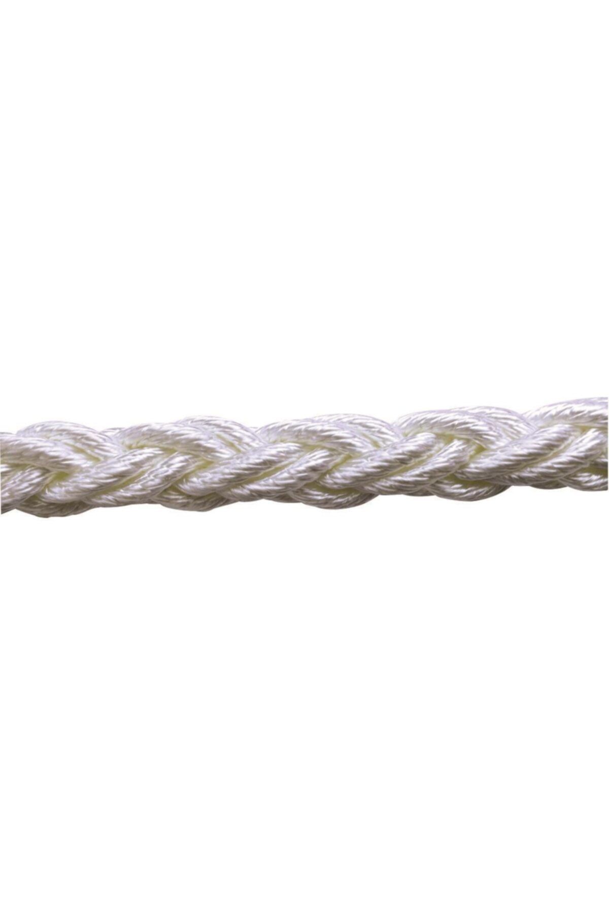 Dolphin Rope Polyester Halat 8 Kollu 26 Mm Beyaz