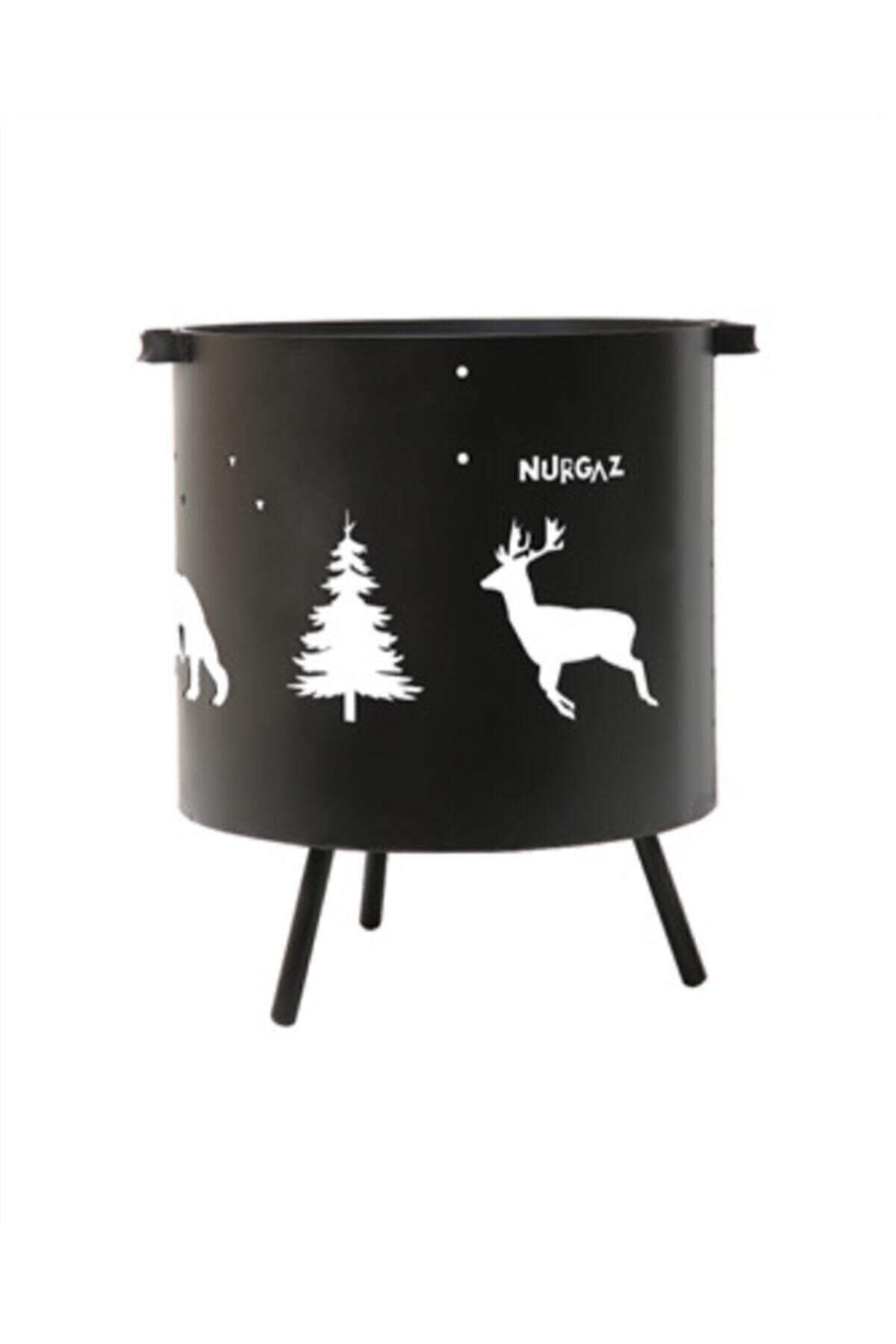 NURGAZ Siyah Orman Şöminesi